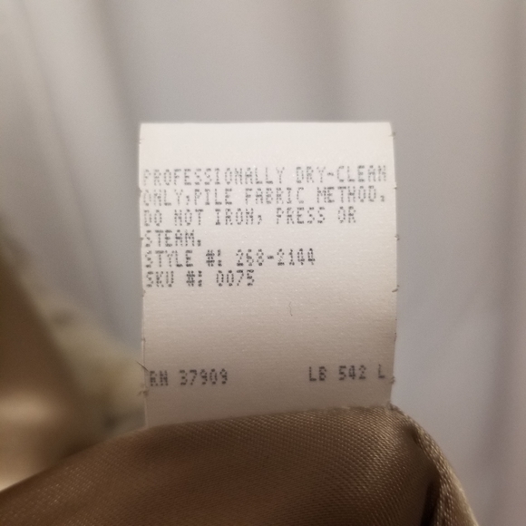 Vintage 80s Retro Monterey Fashions Faux Fur Snow Leopard Cruella Trench Coat 10 - Picture 9 of 11